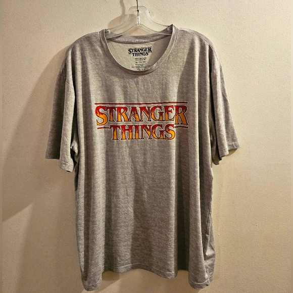 Stranger Things Fire Script Graphic T-shirt | Size XL - Picture 1 of 9